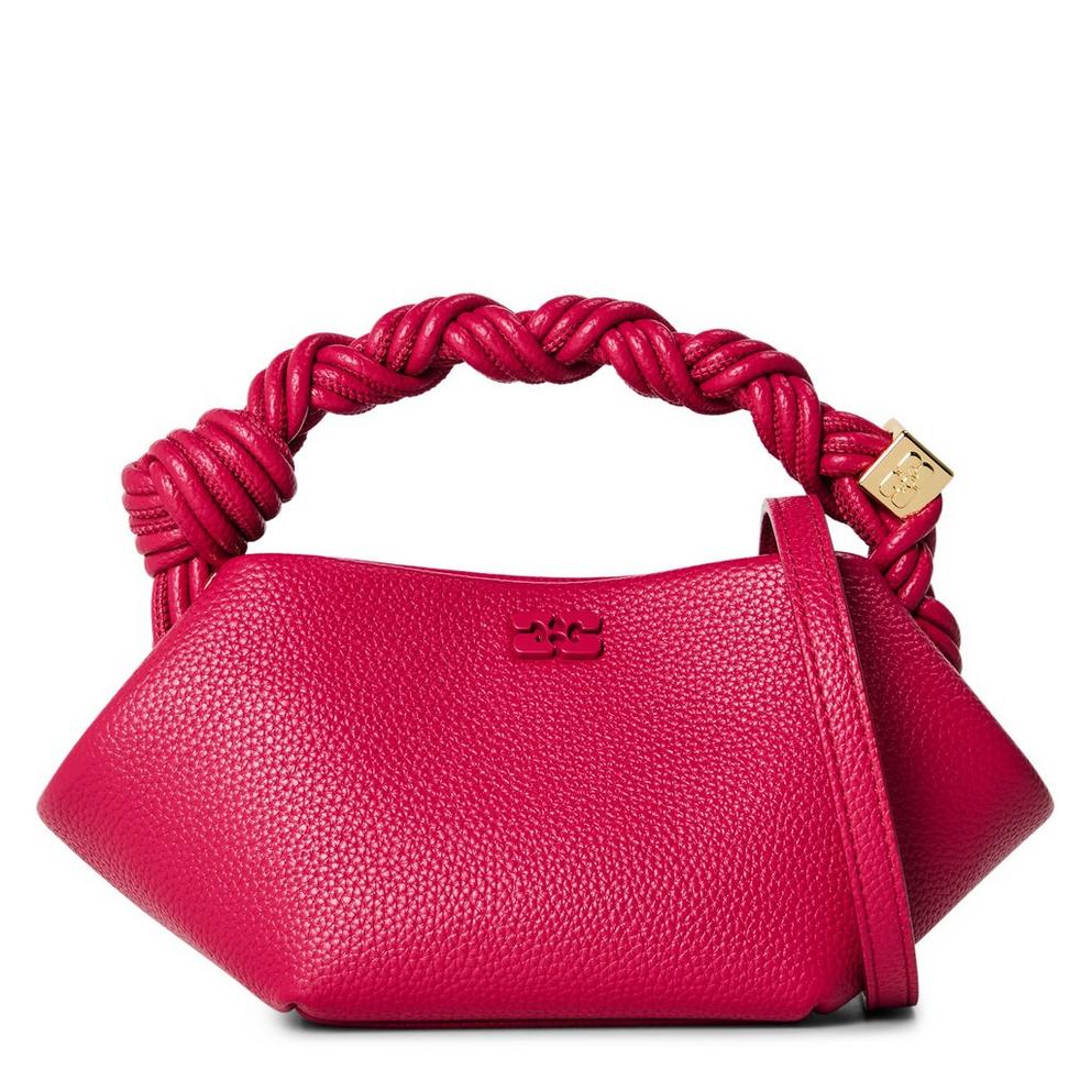 Ganni Women's Bou Mini Grained Bag