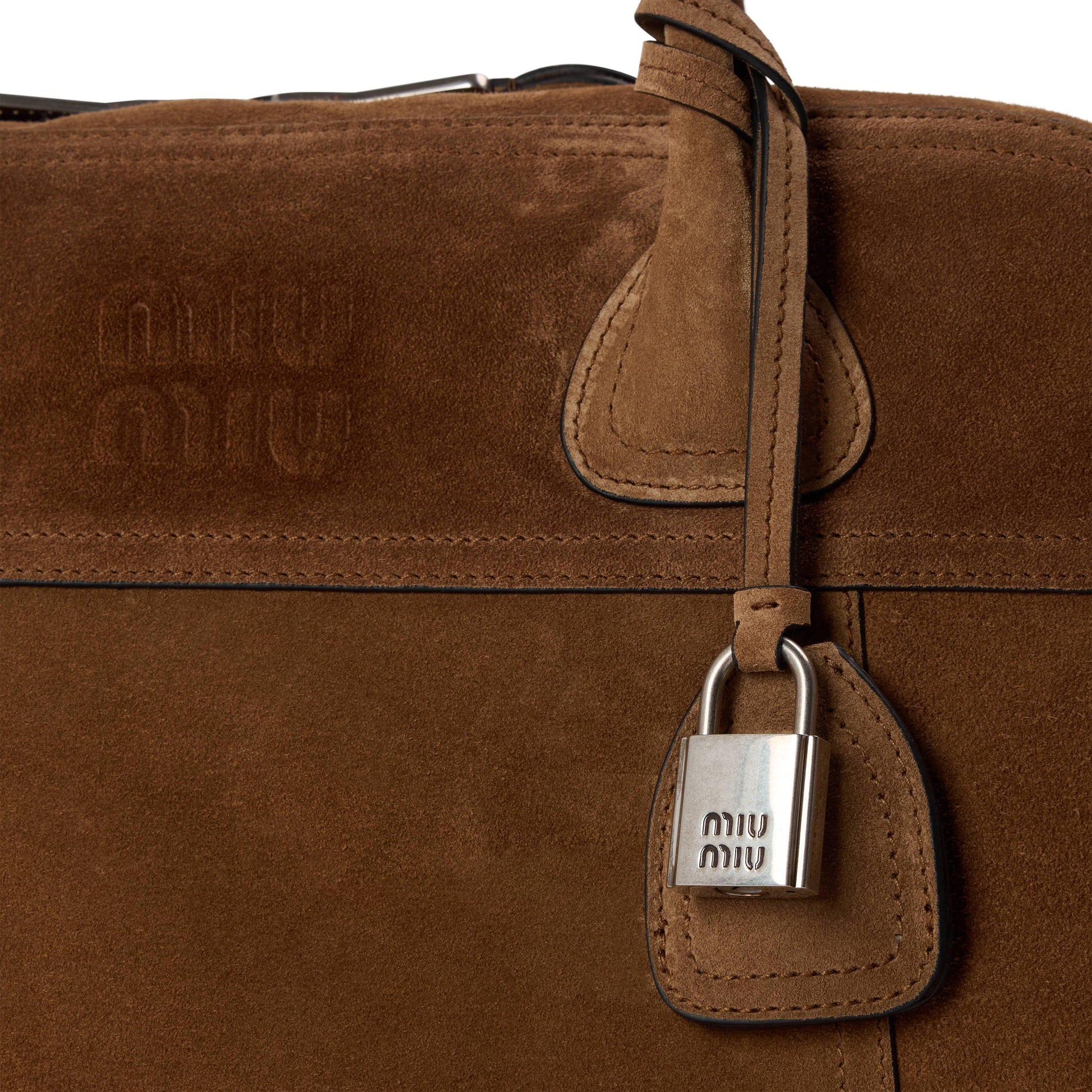 Miu Miu Women's Camoscio Top Handle Bag