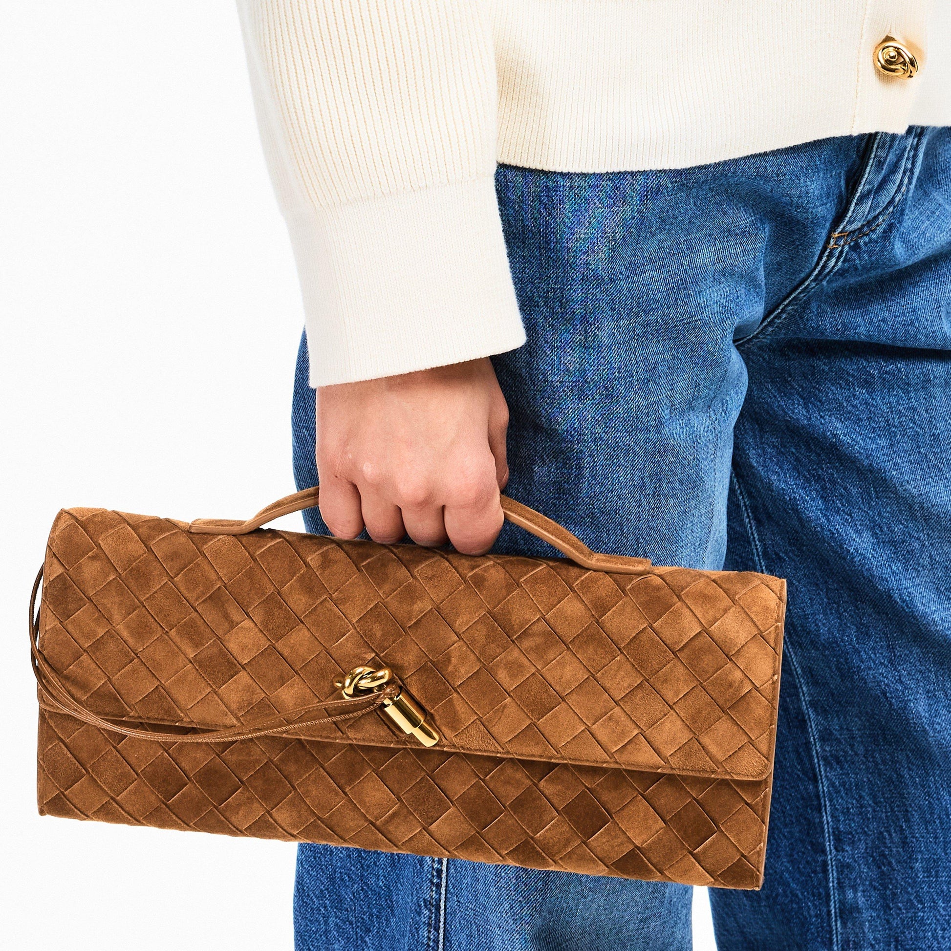 Bottega Veneta Andiamo Clutch