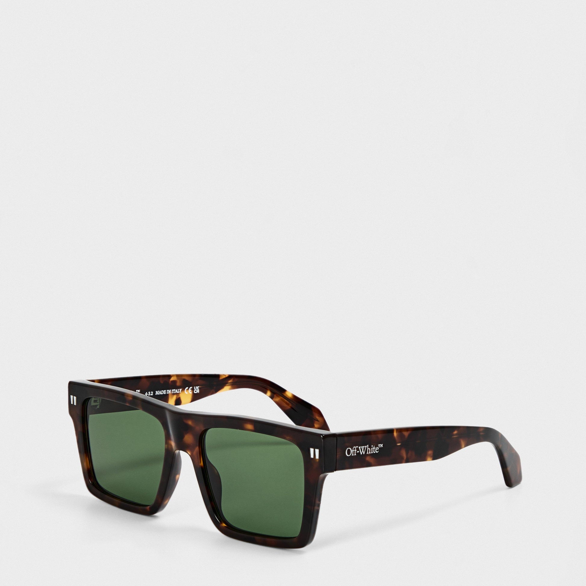 Off White UV Protection Round Sunglasses