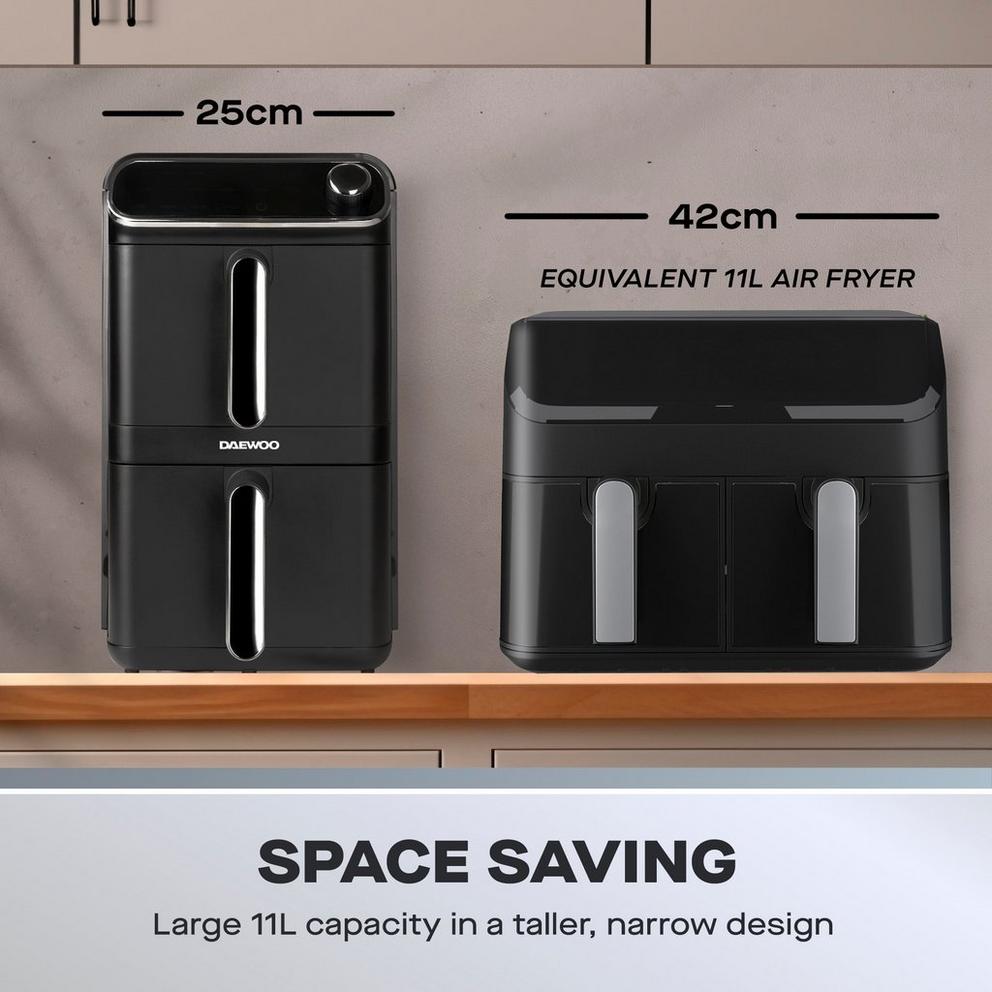 11L XL DOUBLE STACK AIR FRYER