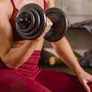Opti Cast Iron Dumbbell Set - 20kg