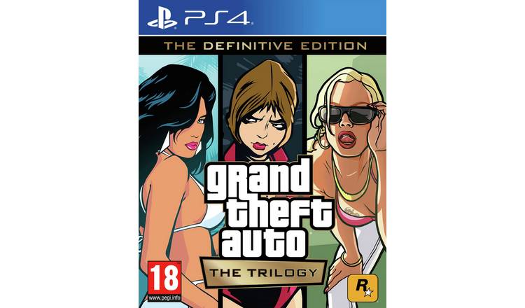 GTA: The Trilogy - The Definitive Edition PS4 Game