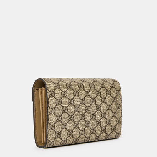 Gucci Women's Cotton Dionysus GG Chain Wallet