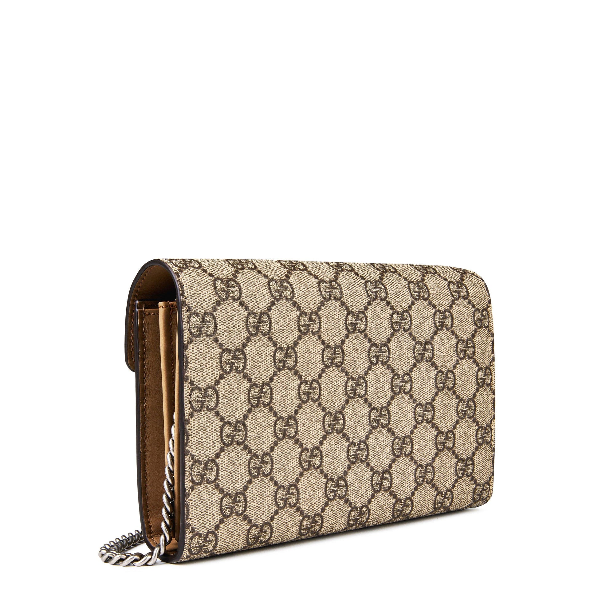 Gucci Women's Cotton Dionysus GG Chain Wallet