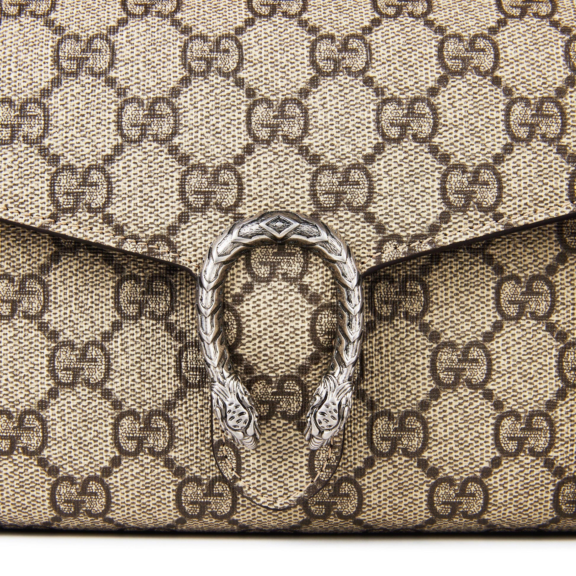 Gucci Women's Cotton Dionysus GG Chain Wallet