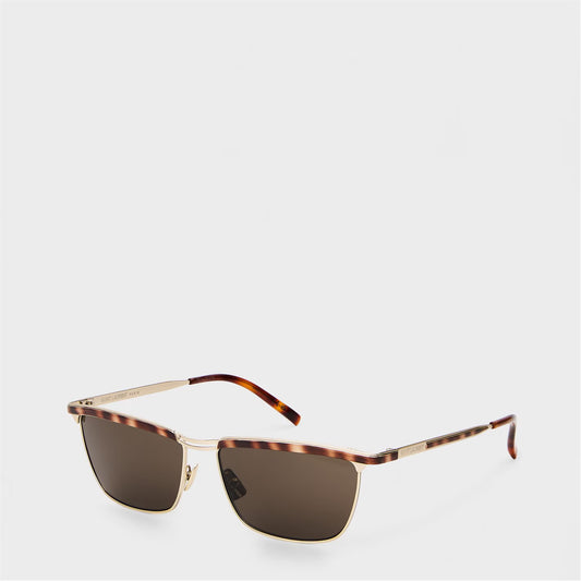 SAINT LAURENT Men's UV Protection Rectangle Sunglasses
