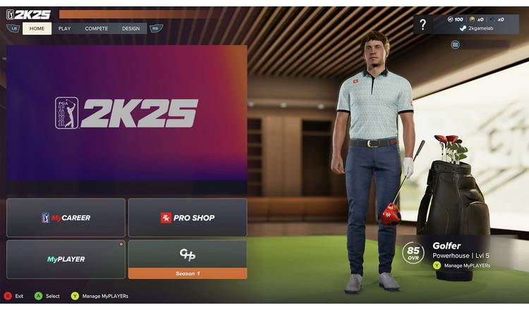 PGA TOUR 2K25 PS5 Game