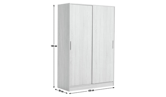 Argos Home Nova 2 Door Sliding Wardrobe - Oak