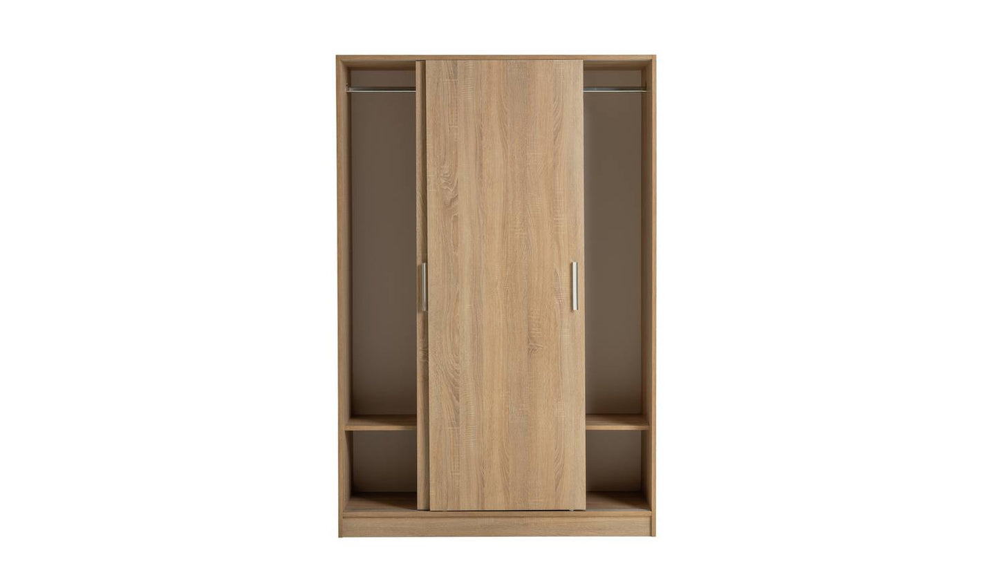 Argos Home Nova 2 Door Sliding Wardrobe - Oak