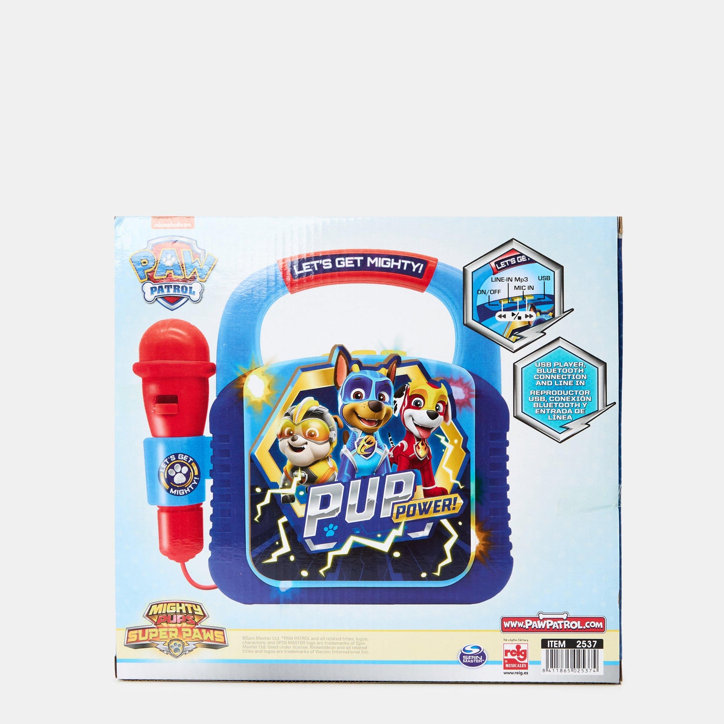 Paw Patrol Player Blue Music and Dance