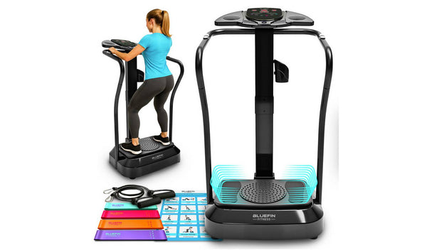 Bluefin Fitness Pro Vibration Plate - Black