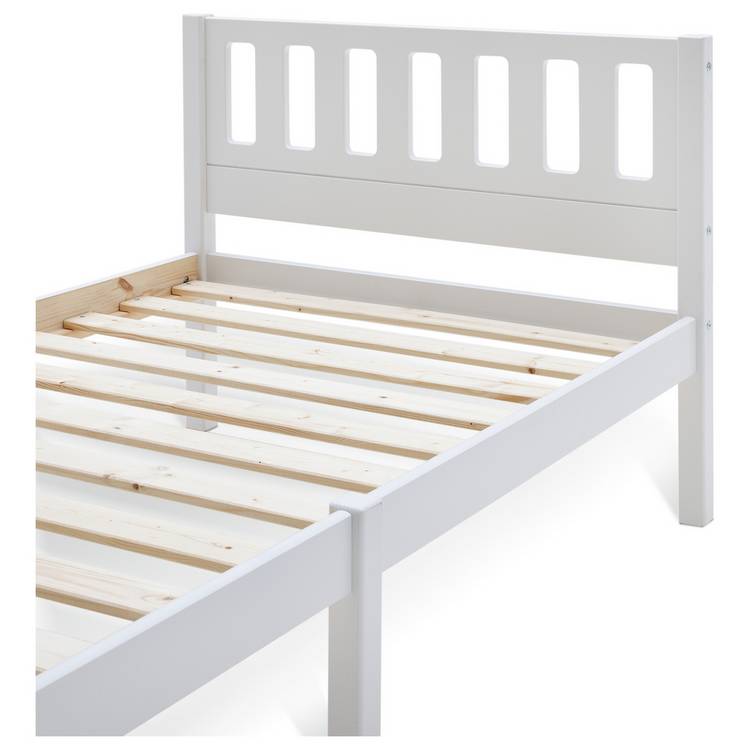 Habitat Ronnie Single Bed Frame - White