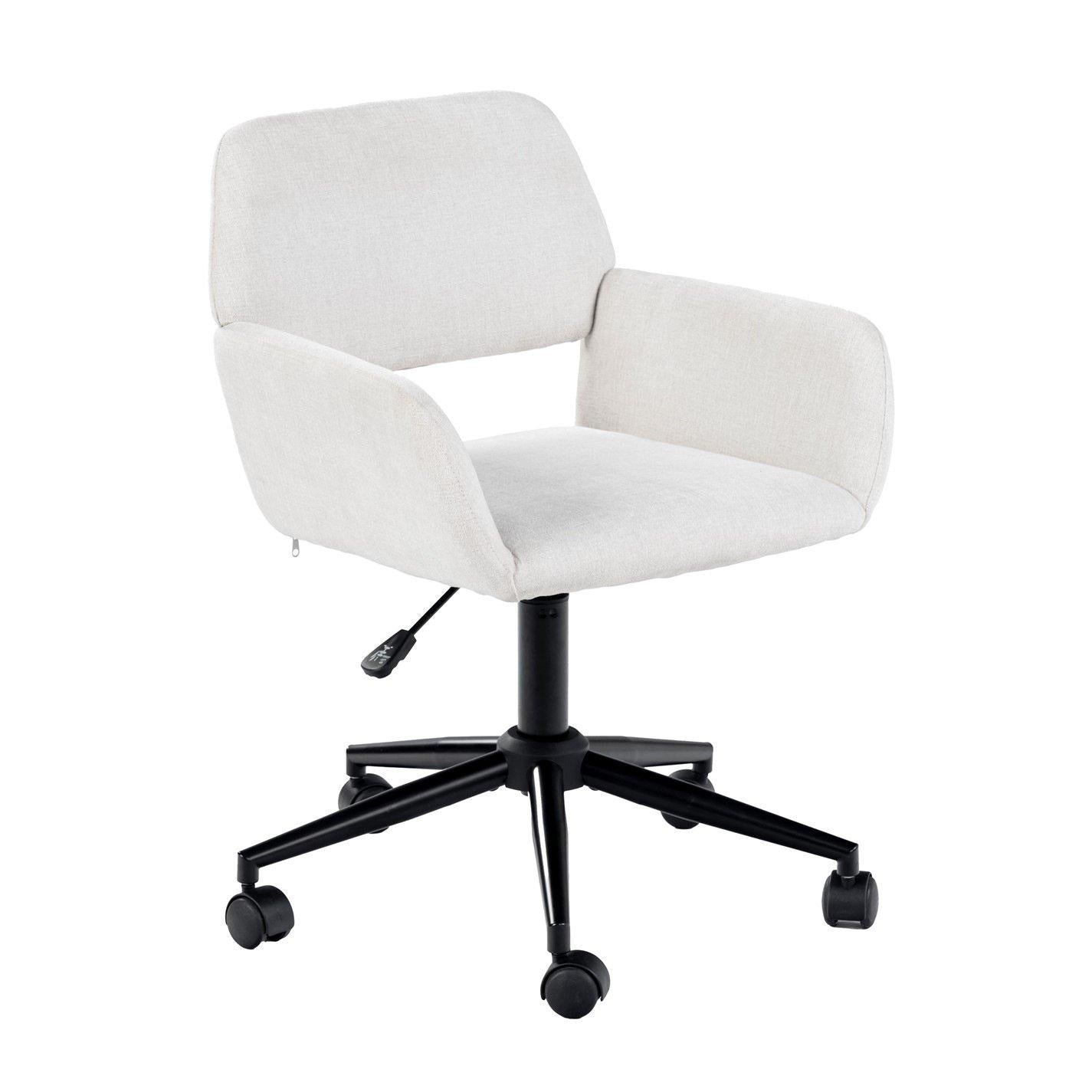 Jack Wills Chair Fabric Height Adjustable Swivel Chair Ergonomic Office Chair with Armrest