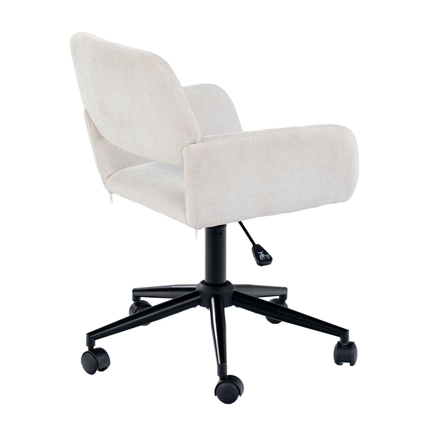 Jack Wills Chair Fabric Height Adjustable Swivel Chair Ergonomic Office Chair with Armrest