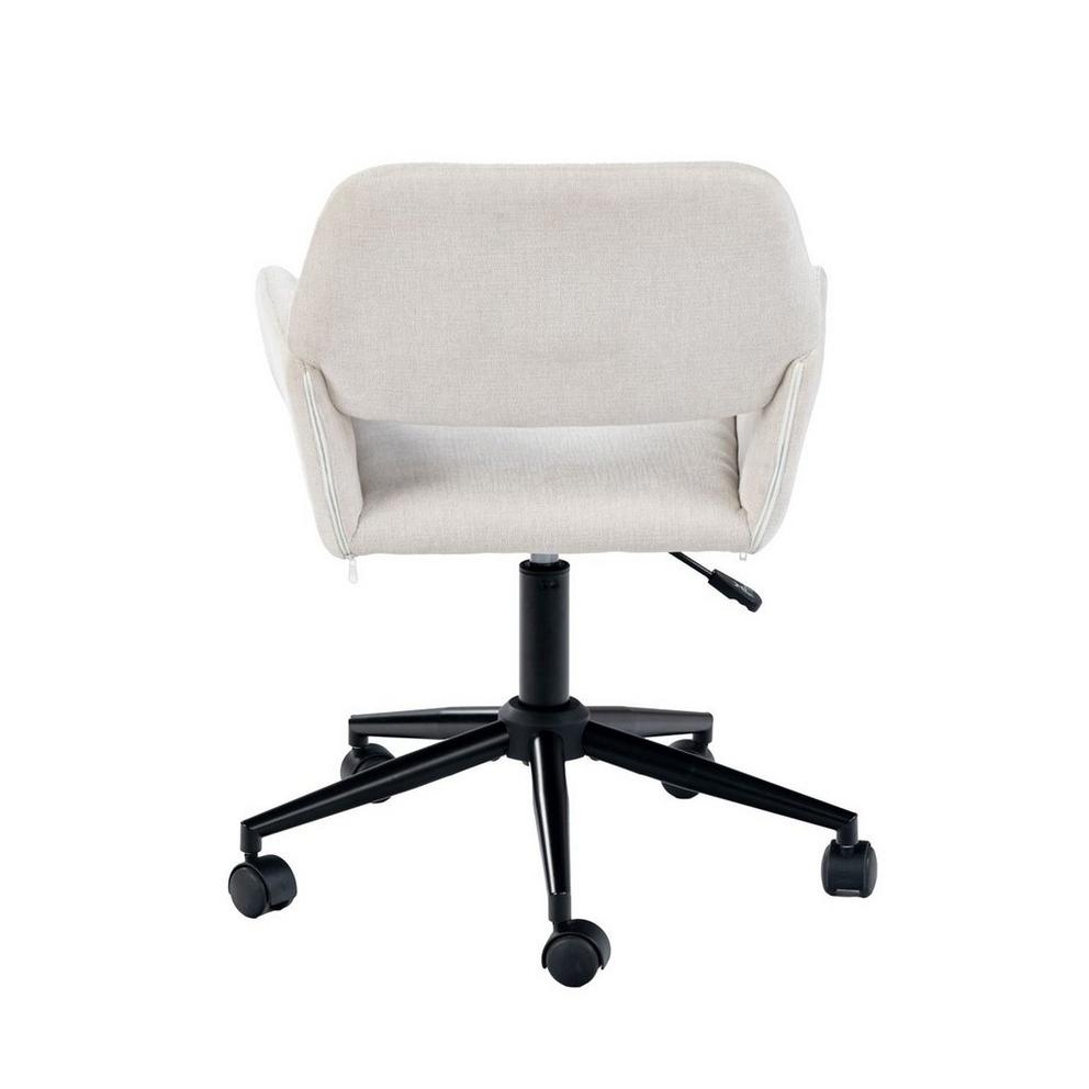 Chair Fabric Height Adjustable Swivel Chair Ergonomic Office Chair with Armrest