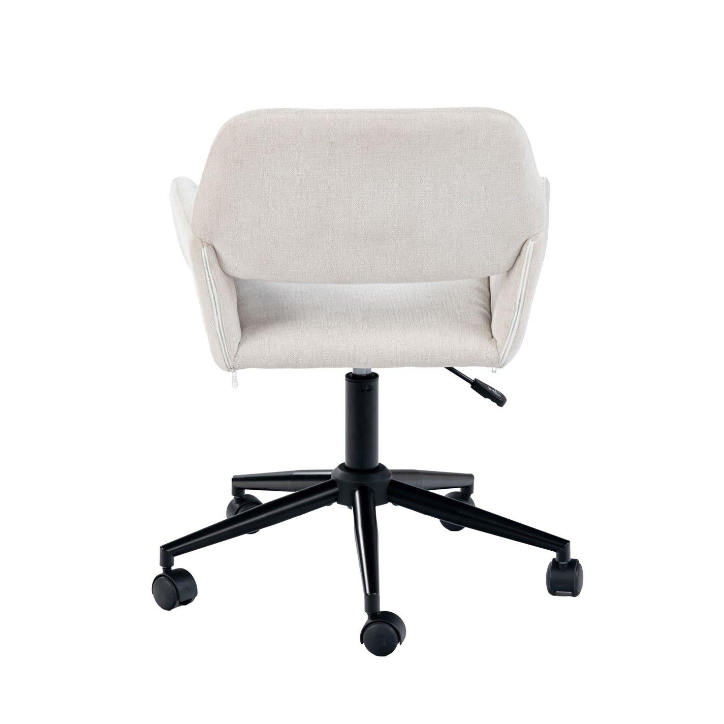 Jack Wills Chair Fabric Height Adjustable Swivel Chair Ergonomic Office Chair with Armrest