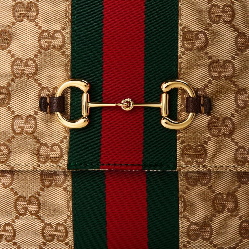 Gucci Gucci Hrsebt Canvas Ld63
