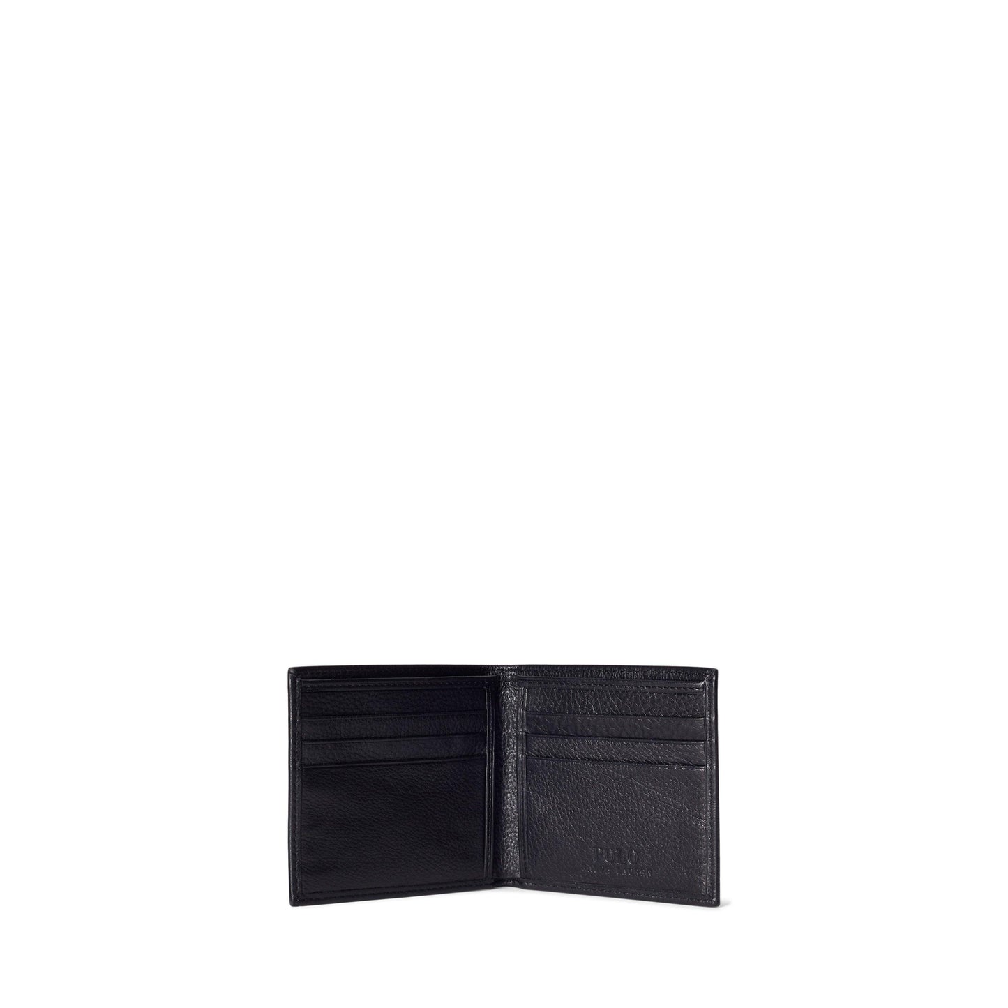 Polo Ralph Lauren Mens Pebble Leather Billfold Wallet