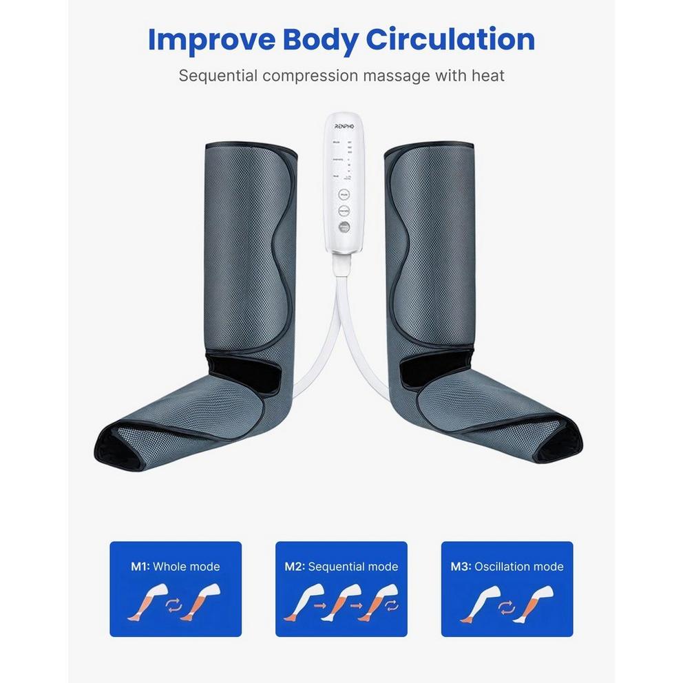Thermal Calf & Foot Air Recovery with Heat