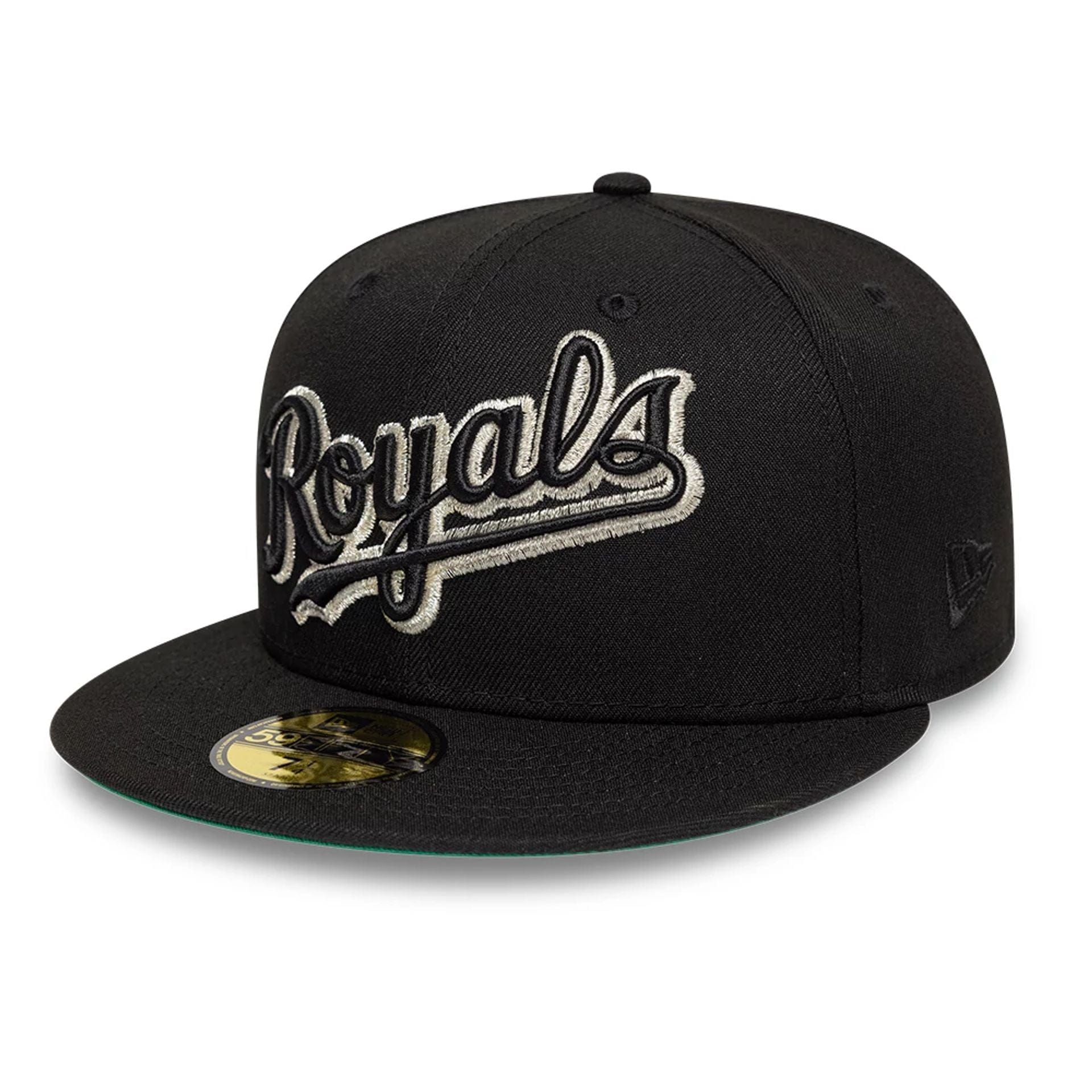 Kansas City Royals MLB Cooperstown Black 59FIFTY Fitted Cap