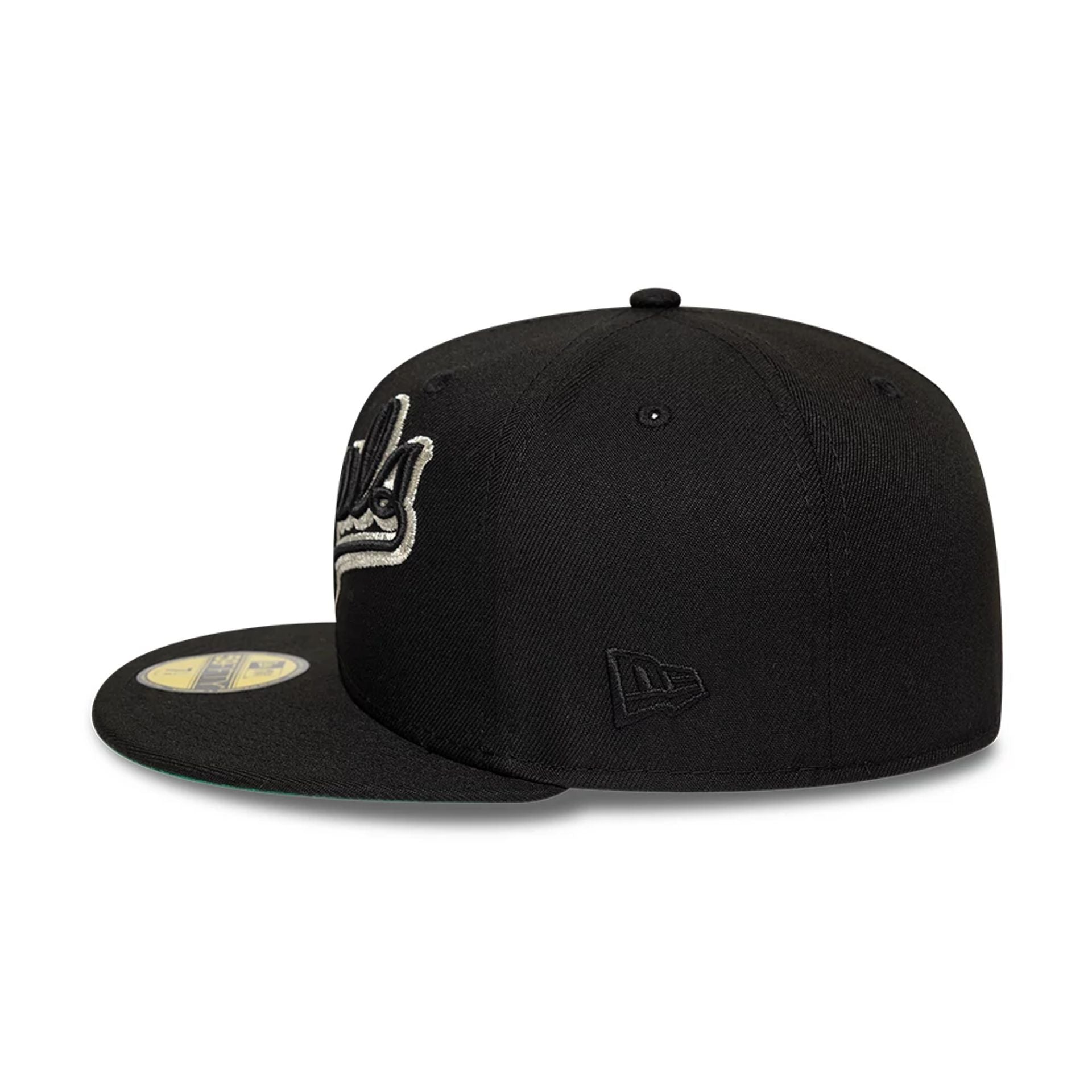 Kansas City Royals MLB Cooperstown Black 59FIFTY Fitted Cap