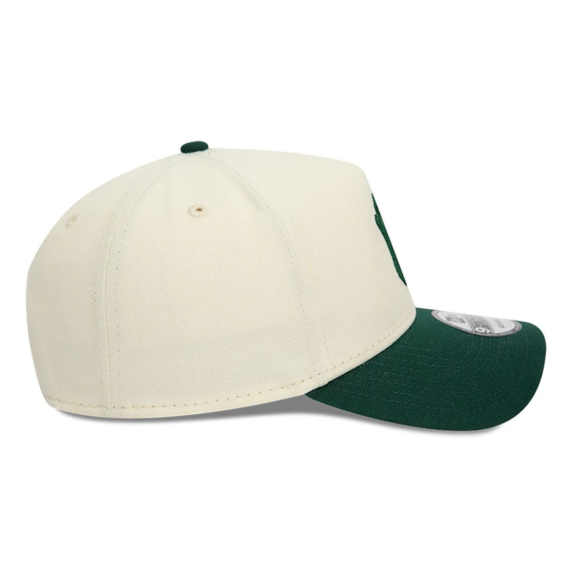 New York Yankees Chrome White And Dark Green 9FORTY A-Frame Adjustable Cap