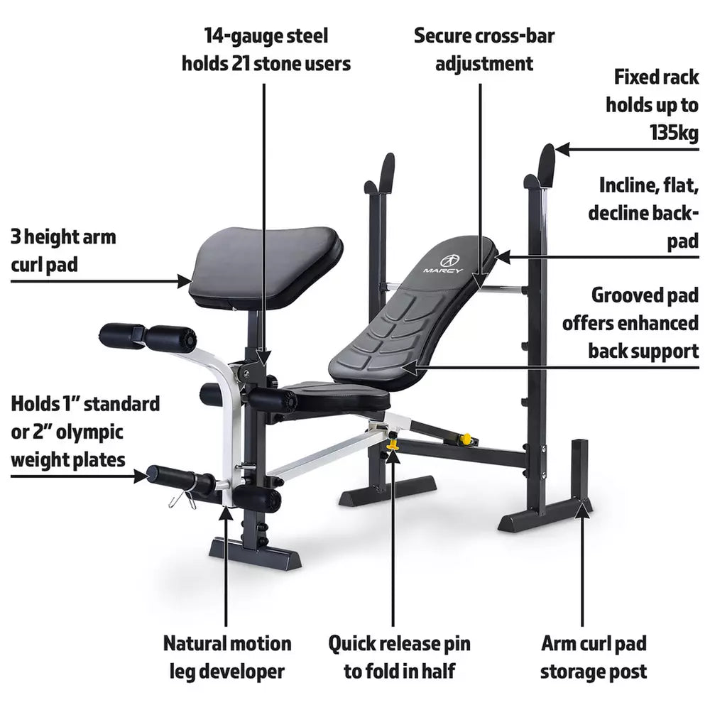Marcy Folding Weight Bench
