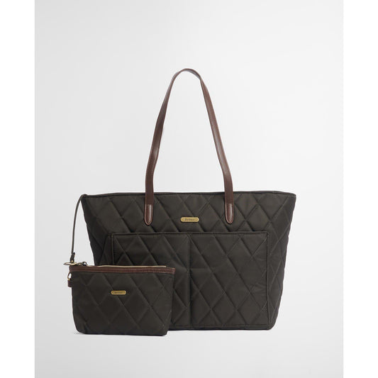 Barbour Womens Quilted Tote Bag