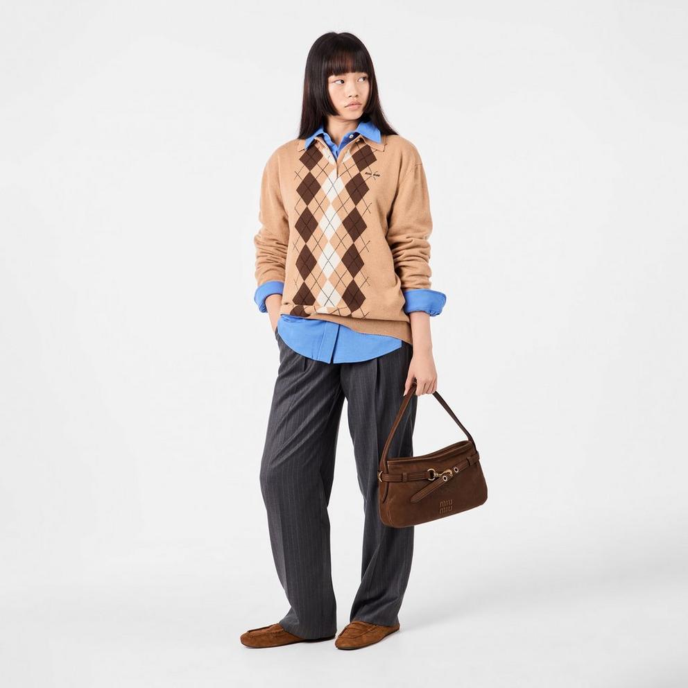 Miu Miu Aventure Nappa Leather Bag