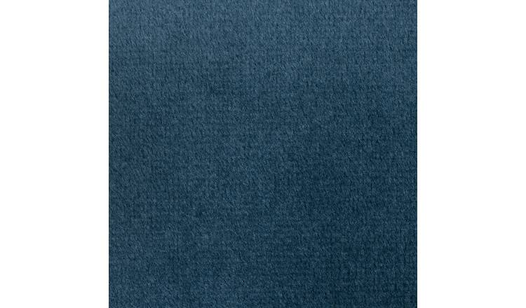 Argos Home Everly Velvet 2 Seater Sofa - Blue