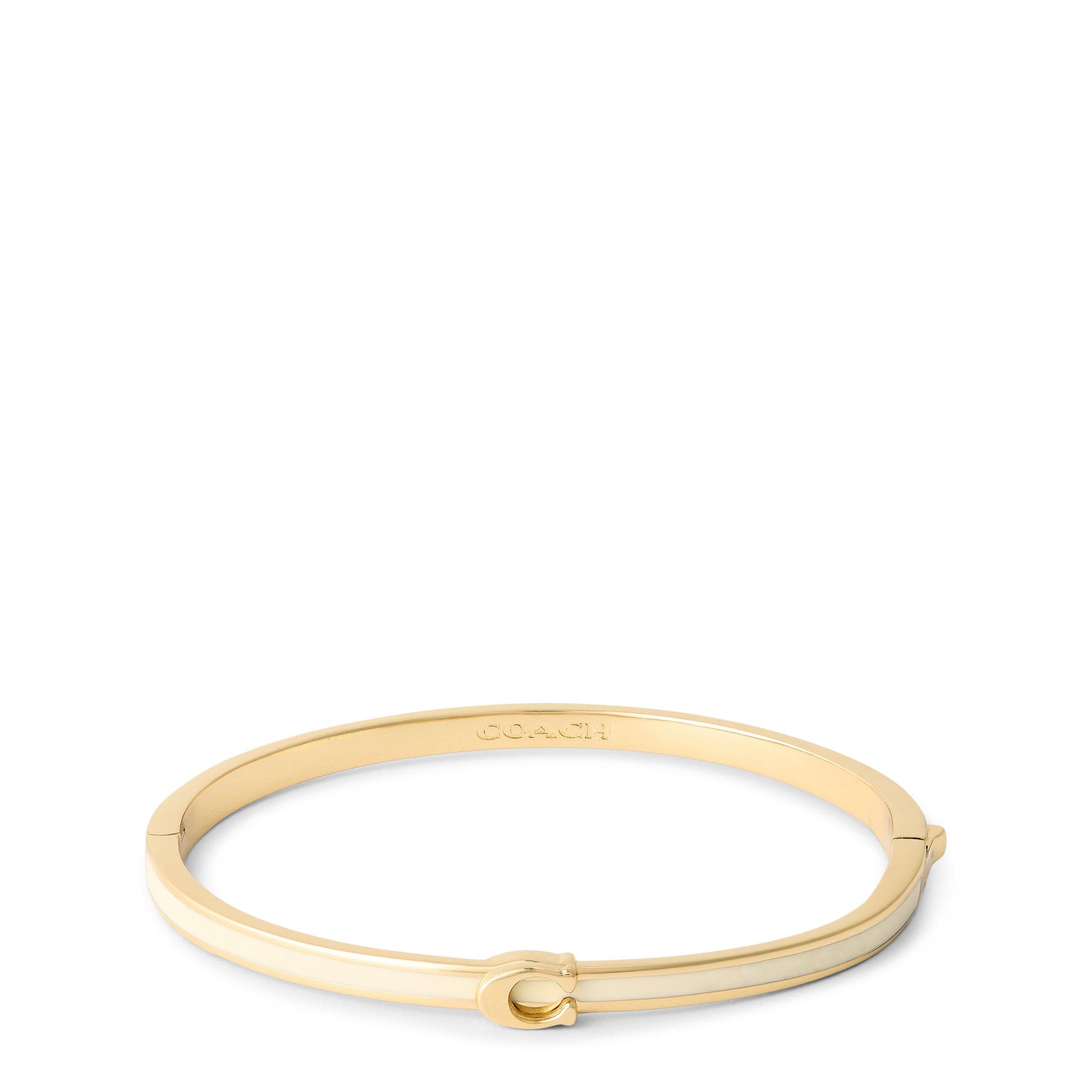 COACH C HINGE BANGLE