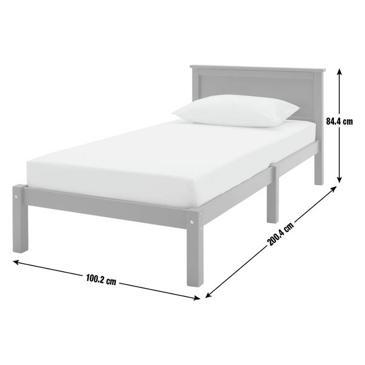 Habitat Brooklyn Single Bed Frame - Green