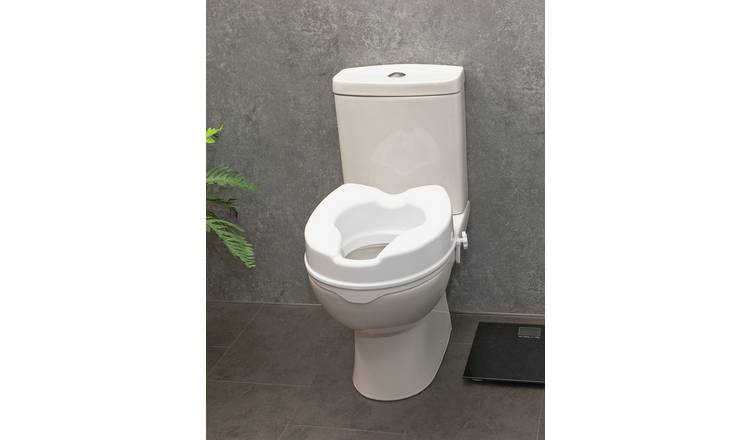 Aidapt 4" Raised Toilet Seat With No Lid
