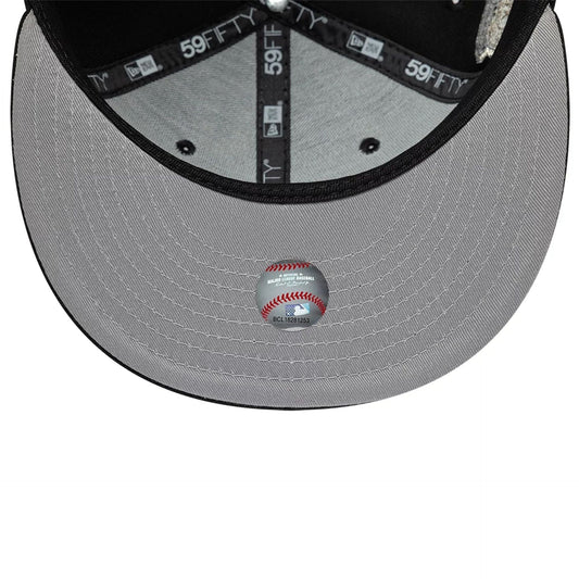 New York Yankees MLB Rose Black 59FIFTY Fitted Cap