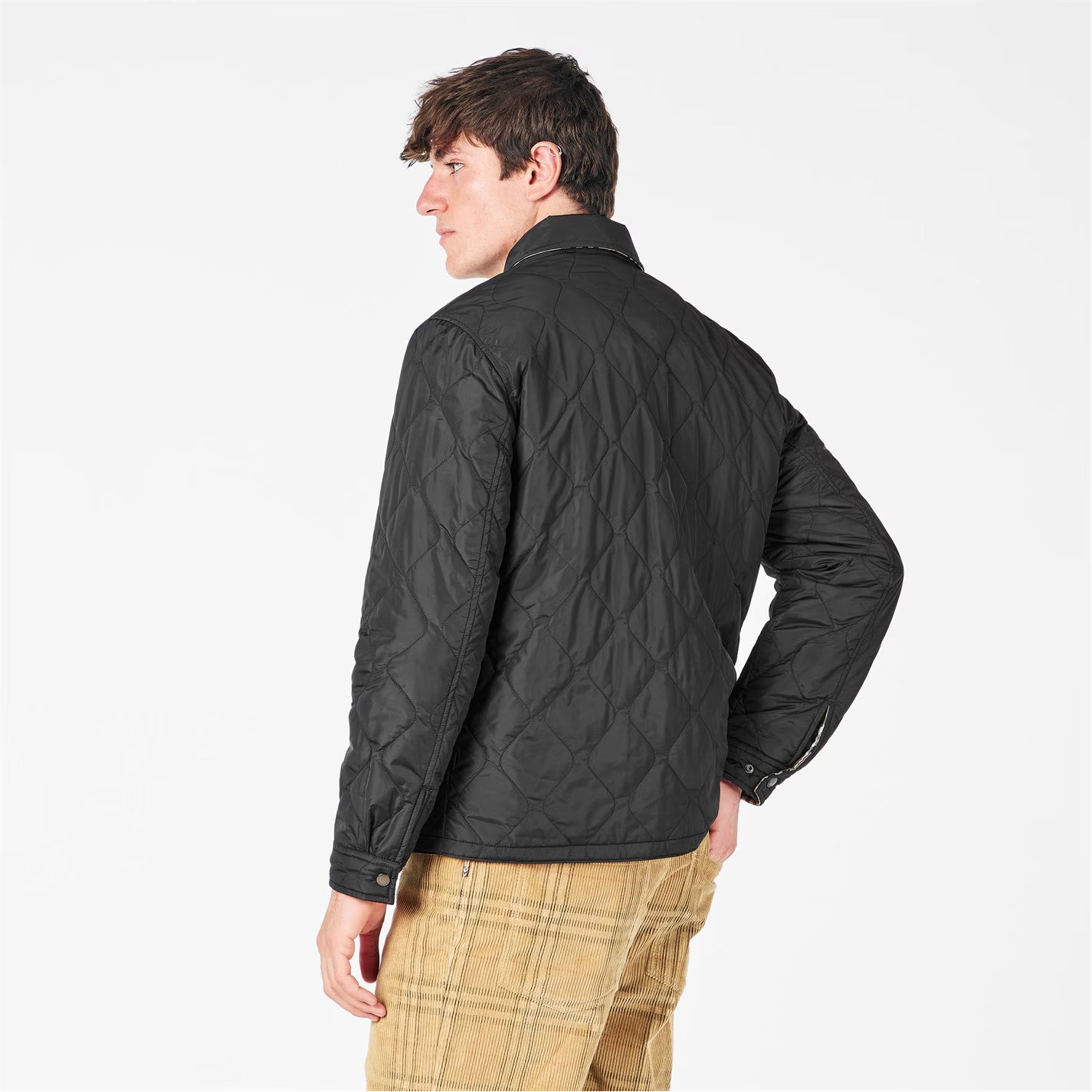 Men's Brighton Reversible Water Resistant Long Sleeve Quilted Jacket