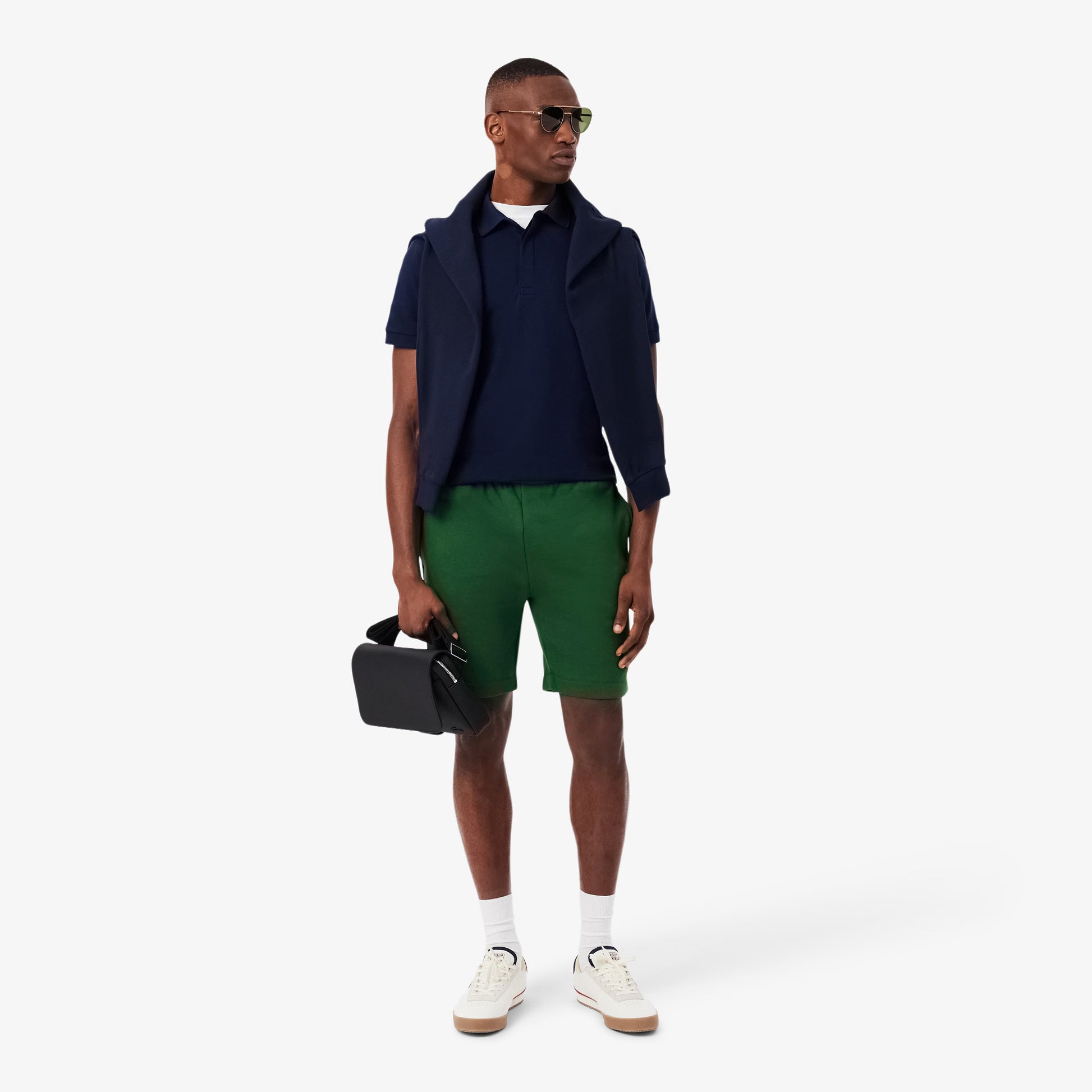 Regular Fit Fleece Shorts