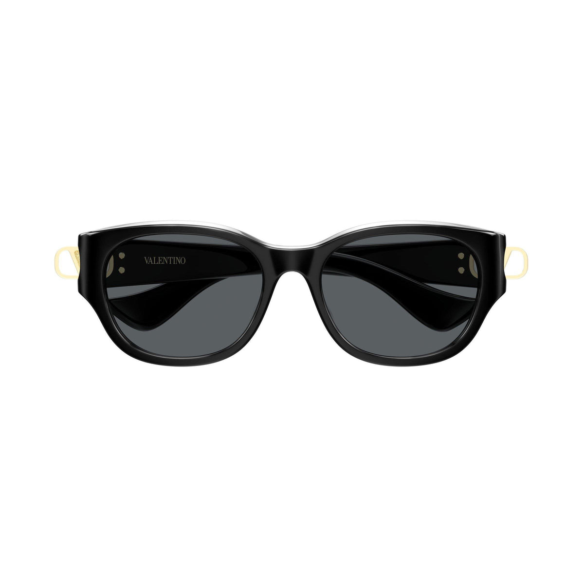 Valentino Womens VG0039SK Oval Sunglasses