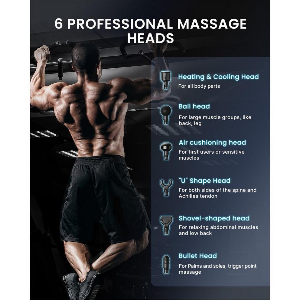 RENPHO Power+ Thermacool Massage Gun