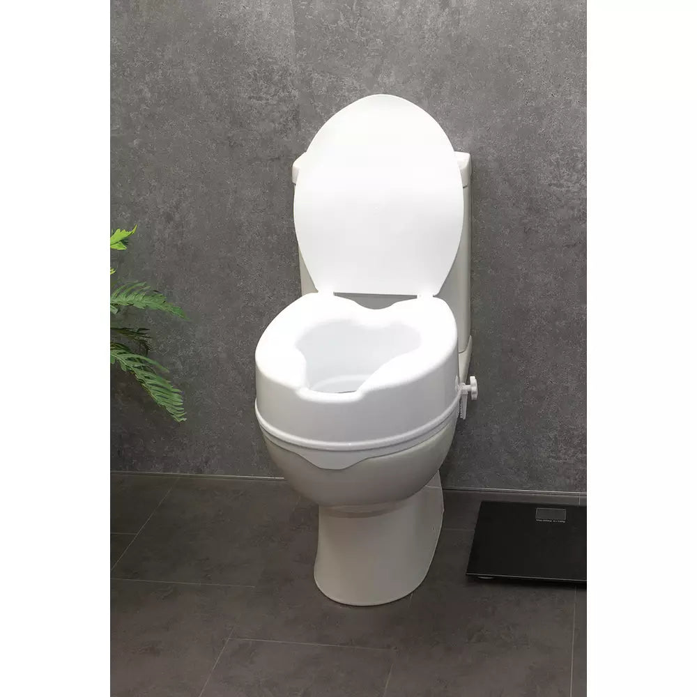 Aidapt 6 Inches Raised Toilet Seat with Lid