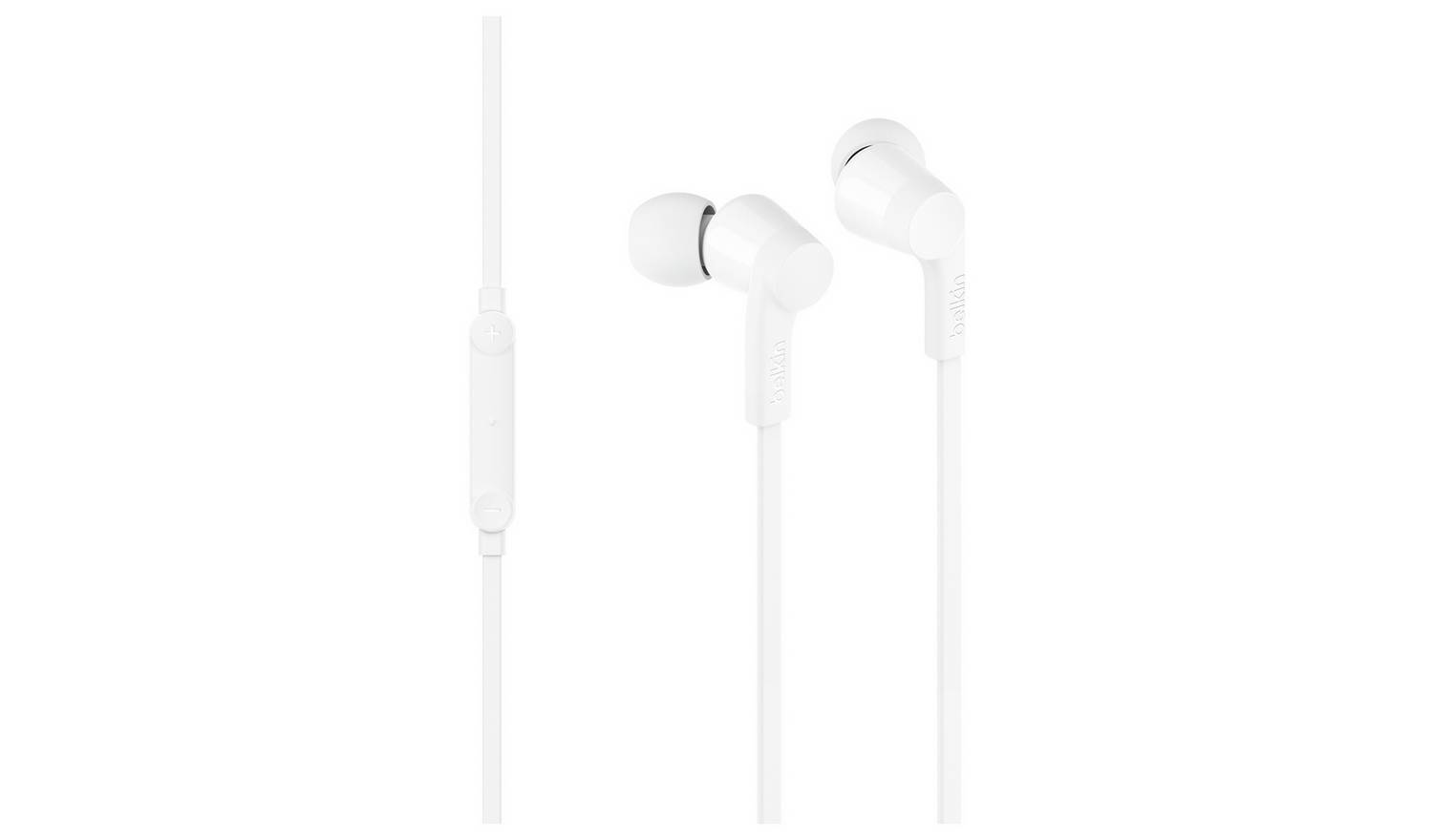 Belkin SoundForm USB-C In-Ear Wired Earbuds - White