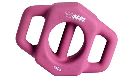Pro Fitness 6kg 3-in-1 Kettlebell Dumbbell