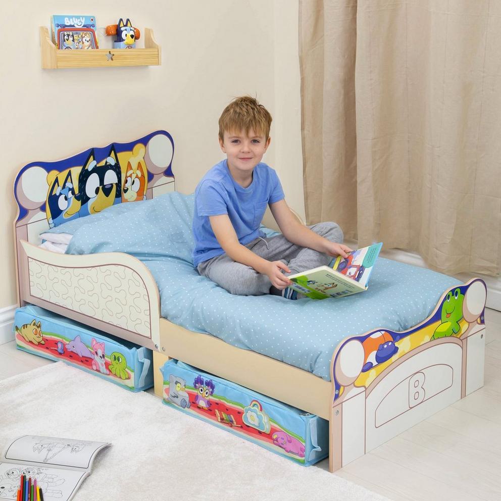 Bedtime Toddler Bed With Storage