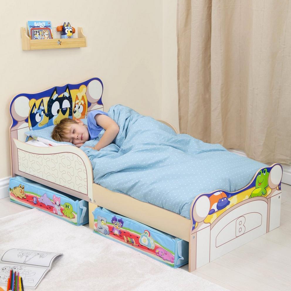 Bedtime Toddler Bed With Storage