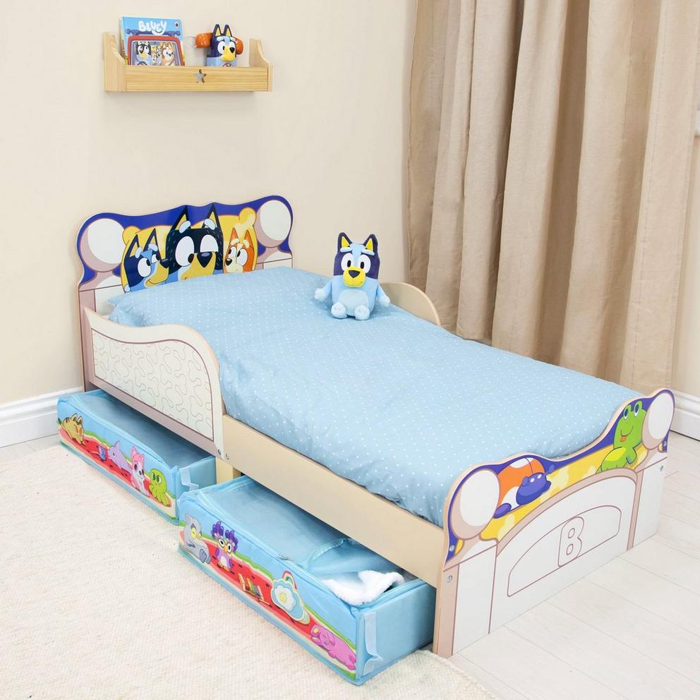 Bedtime Toddler Bed With Storage
