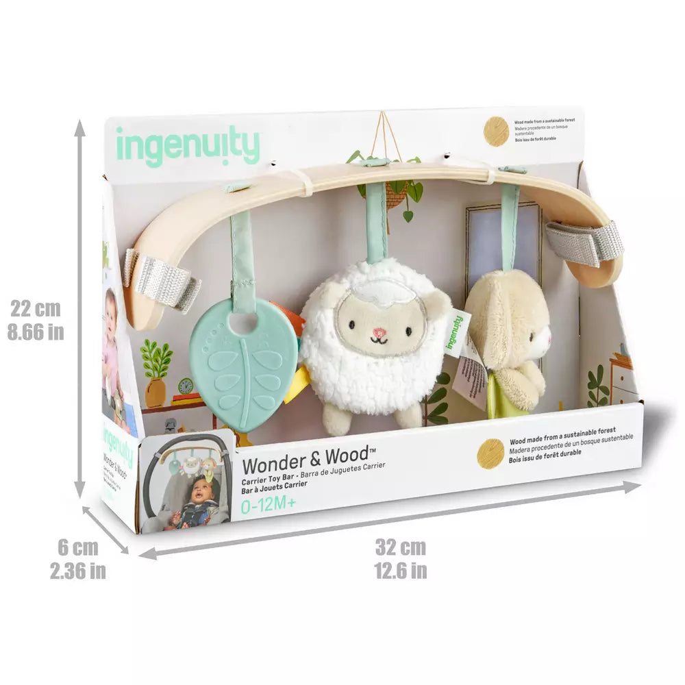 Ingenuity Wooden Toy Bar