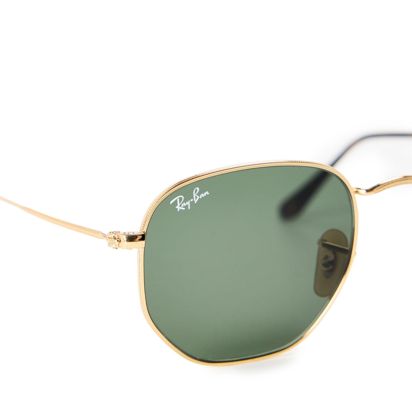 Ray-Ban Gold 0rb3548n Octagonal Sunglasses