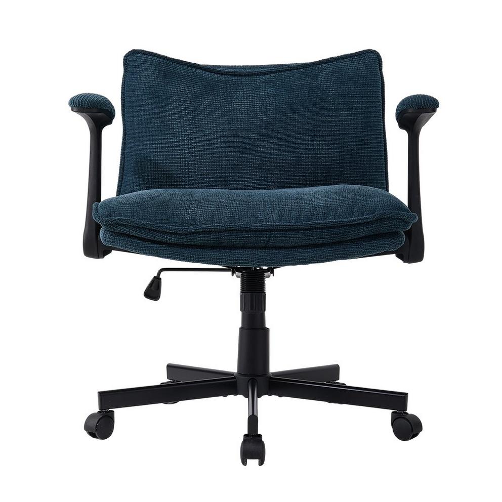 Kabinet UK Chenille Height-Adjustable Office Chair