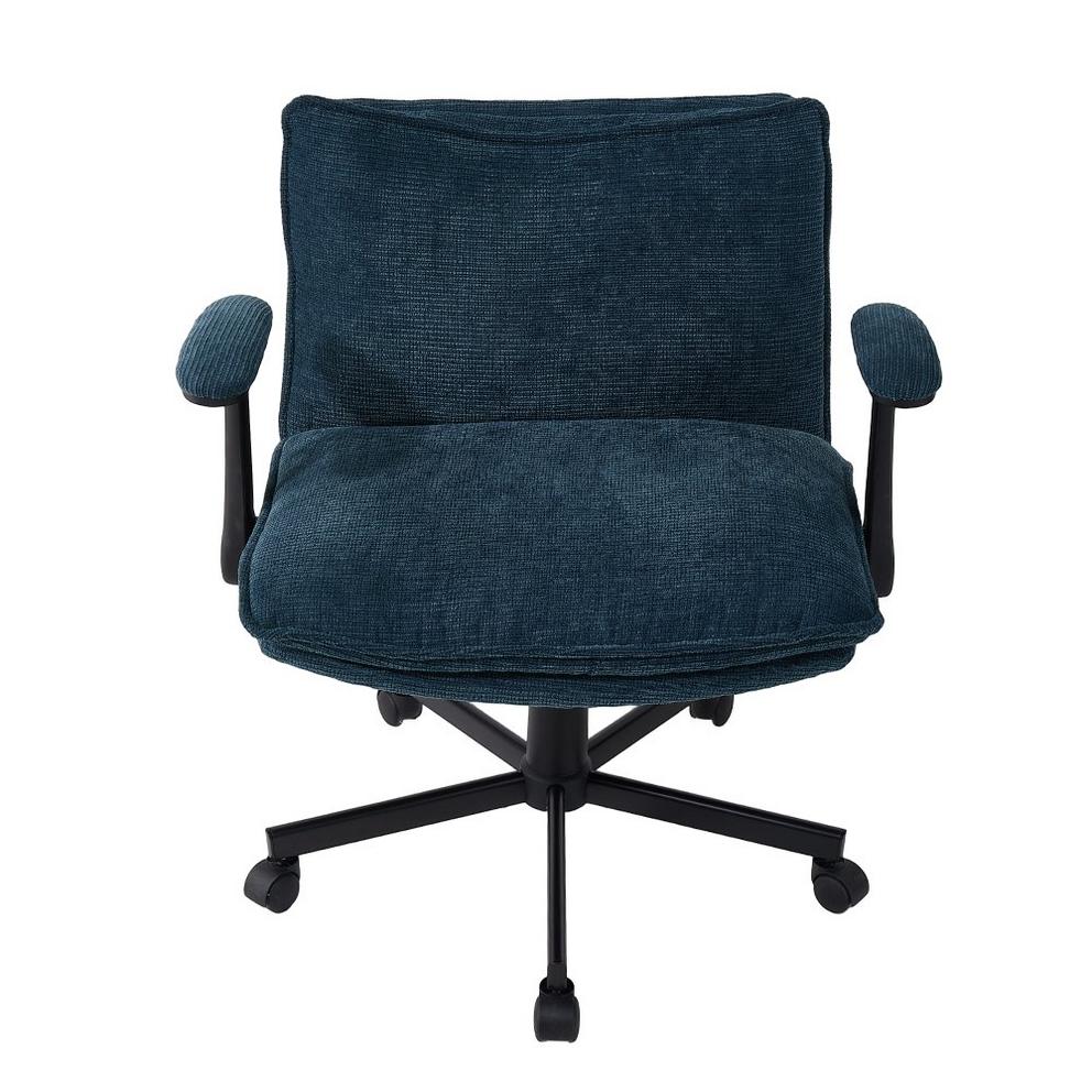 Kabinet UK Chenille Height-Adjustable Office Chair