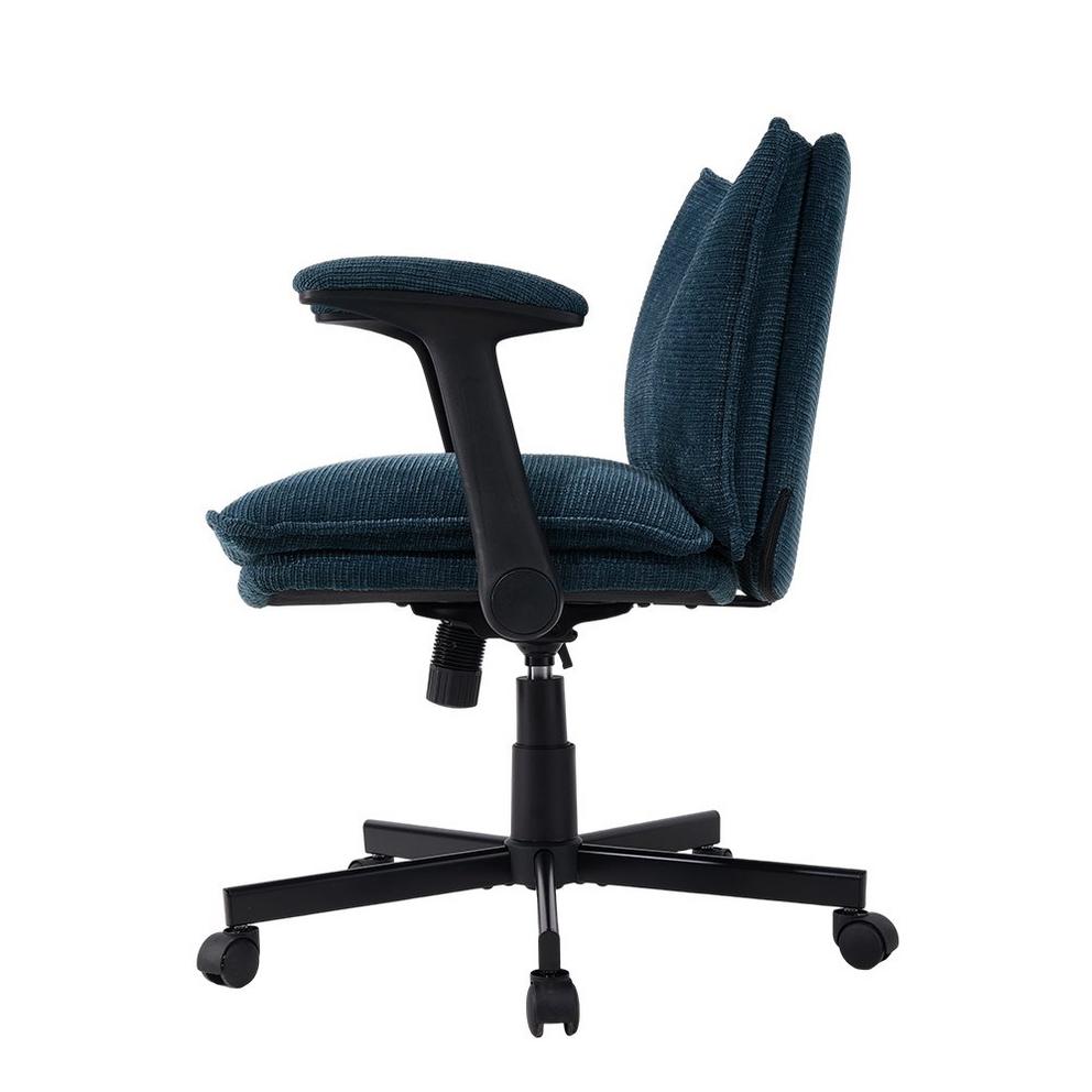 Kabinet UK Chenille Height-Adjustable Office Chair